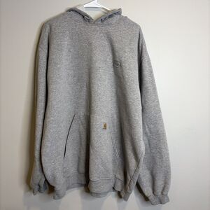 Carhartt Hoodie Sz 2XL Men’s Original Fit Gray Sweatshirt Work Wear Bloke *READ*